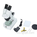 Microscopio de cabeza binocular de microscopio electrónico WF10x/20 mm